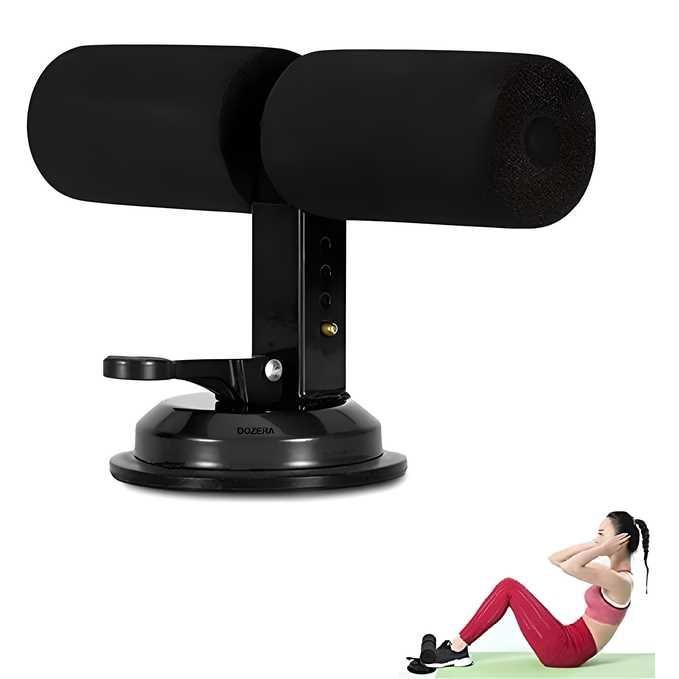 Sit Up Assistant Device Bar | Abs Master | Crunches Equipment | Gym Equipment for Home Workout | Abdominal Push Up | Fitness Exercise Device with Self Suction | Adjustable & Portable – Multicolor