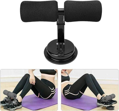 Sit Up Assistant Device Bar | Abs Master | Crunches Equipment | Gym Equipment for Home Workout | Abdominal Push Up | Fitness Exercise Device with Self Suction | Adjustable & Portable – Multicolor